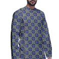 thumbnail image 3 of Atasi Designer Printed Summer Wear Long Kurta With White Pajama Set For Men, 3 of 3