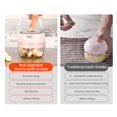 thumbnail image 4 of Mistaha Mini Garlic Grinder Electric Garlic Chopper Cordless Food Fruit Vegetable Blender Kitchen Gadgets 100ML USB Rechargeable, 4 of 8