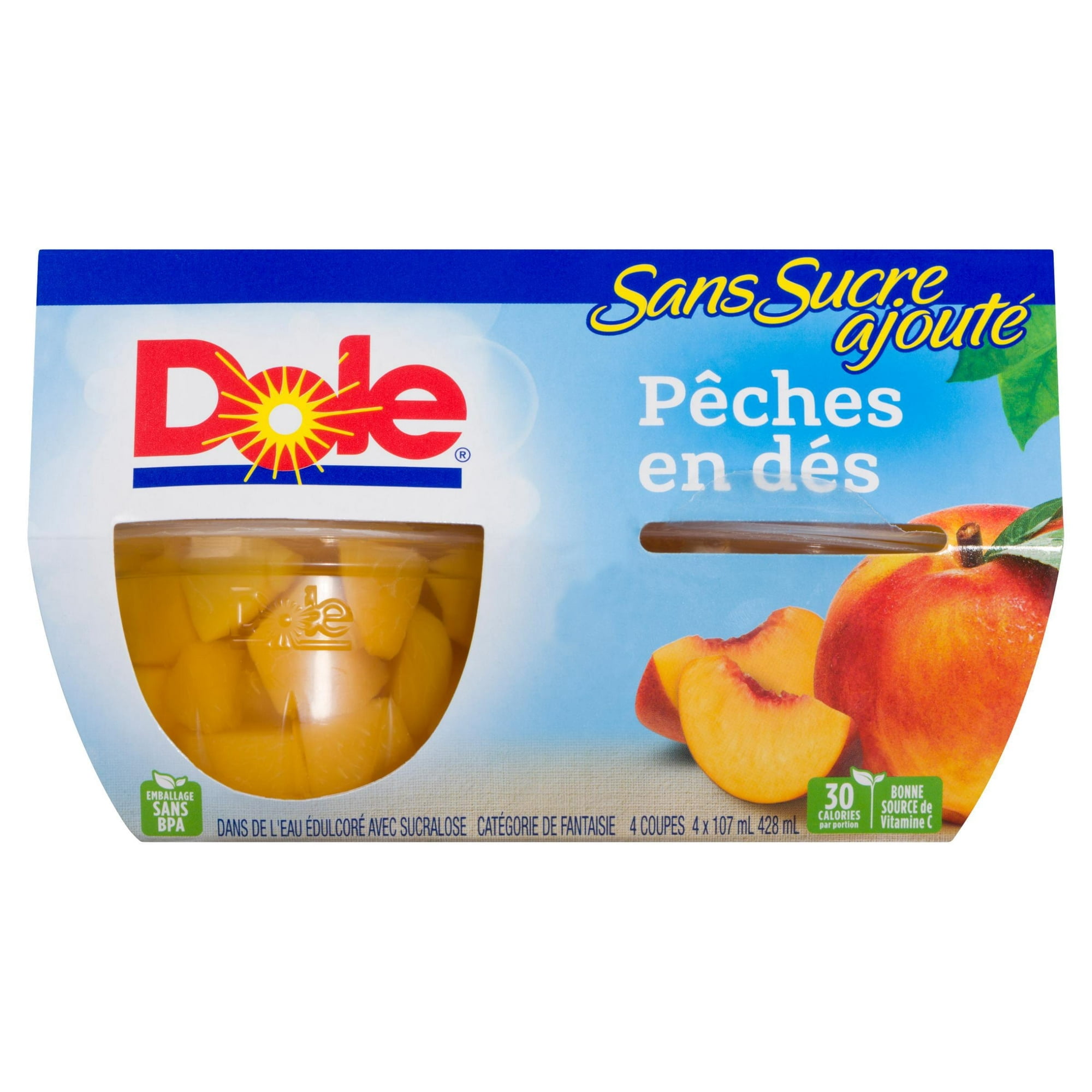 Dole Diced Peaches in Water