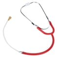 thumbnail image 4 of Hearing Aid Accessory, Easy To Use Listening Stethoscope Metal Binaural  For Home Red, 4 of 8