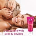 thumbnail image 4 of K-Y Lubrifiant Personnel Gelée Réchauffante, Non Gras et Compatible avec les Préservatifs, 5 oz, 4 of 6