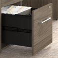 thumbnail image 3 of BBF Office 500 - Drawer cabinet - 2 drawers - modern hickory, 3 of 7
