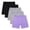 Light Purple, variant on Cinvoph 5-14 Years Toddler Kids Girls Leggings Shorts High Waist Bike Cartwheel Shorts Under Dress Dance 5 Pack Short for Children