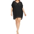 thumbnail image 3 of TIMIFIS Paréos pour Femmes Grande Taille Cache-Maillot Cache-Maillot Ajouré Maillot de Bain Plage Bikini Cache-Maillot Crochet Robe de Plage - Été, 3 of 5