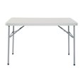 thumbnail image 3 of 4' Resin Multi-Purpose Folding Table in Light Gray Resin, 3 of 4