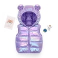thumbnail image 1 of Cowsor Doudoune Sans Manches pour Filles, Hiver, Chaude, à Fermeture Éclair, à Capuche, Veste d'Extérieur, 1 of 3