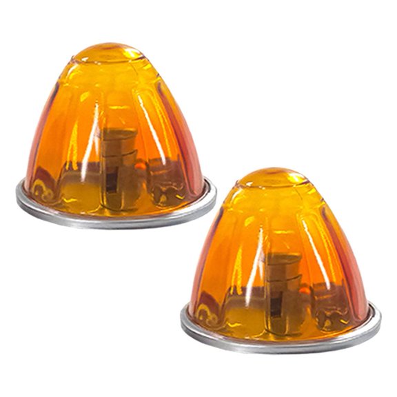 Watermelon LED Bulb for Glass Lens Lights,Watermelon Glass Lens,LED Stop Turn Tail Signal Trailer Light for Semi Truck,Super Bright D3Z8