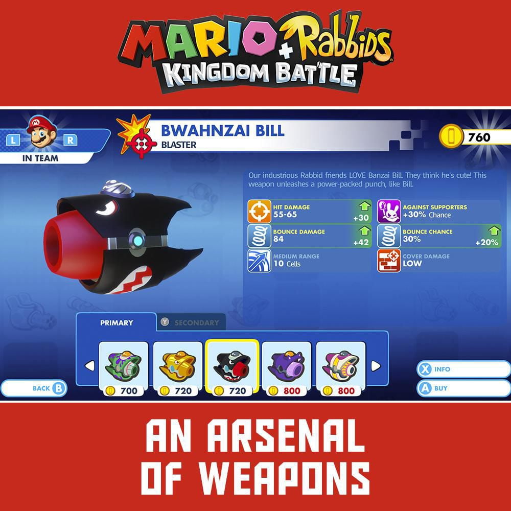 Jeu vidéo Mario Rabbids Kingdom Battle pour (Nintendo Switch) - CODE IN BOX