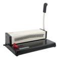 thumbnail image 3 of Binding Machine Punch Multifunctional Loose Leaf Hole Punch Desktop Paper Punching Binding Tool 9.5mm Pitch Maximum Punching Holes 18 Sheets, 3 of 8