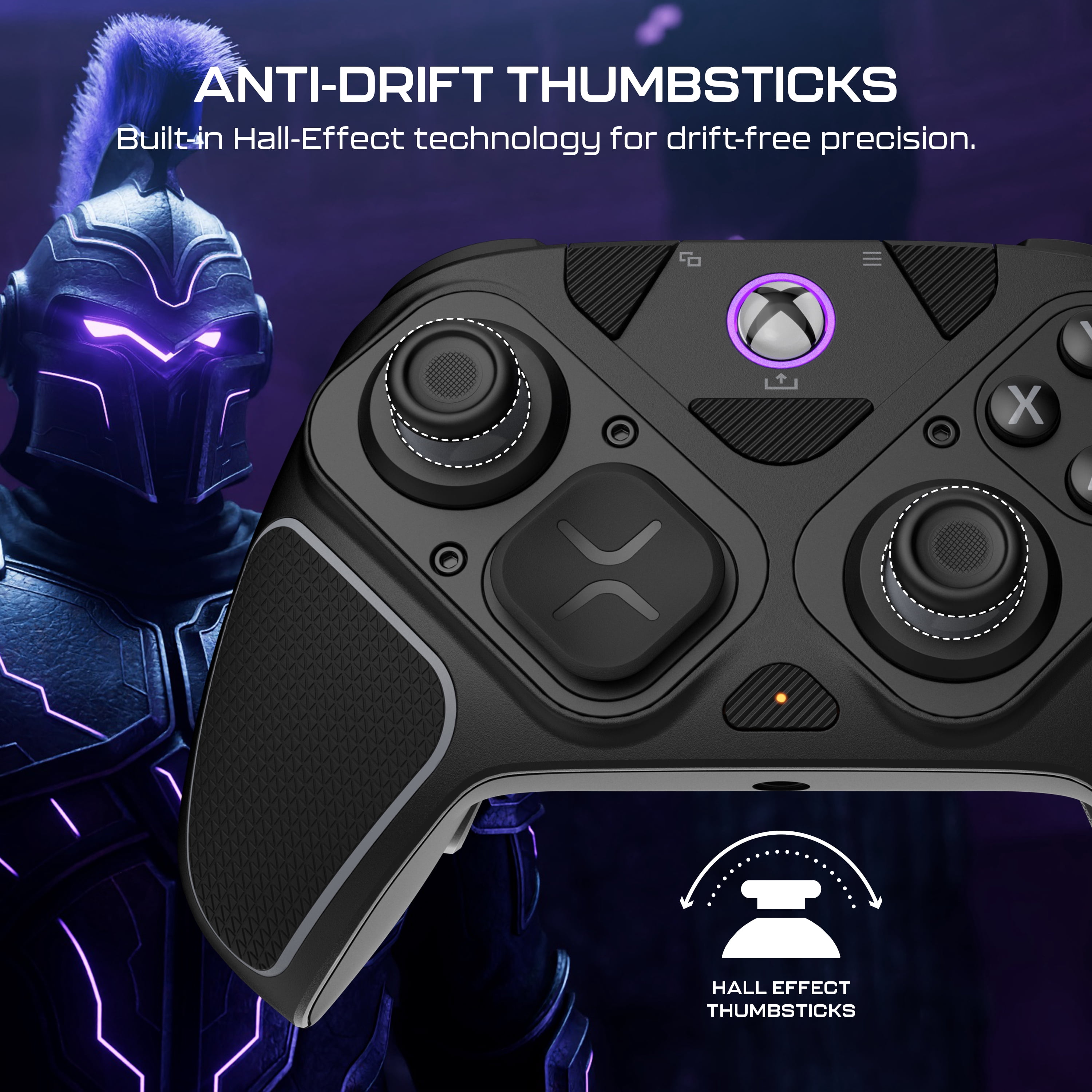 Turtle Beach Victrix Pro BFG Reloaded Wireless Modular Gaming Controller for Xbox Series X|S, Xbox One, & Windows PC; Bluetooth, Fightpad Module, Hall-Effect Thumbsticks/Triggers - Black