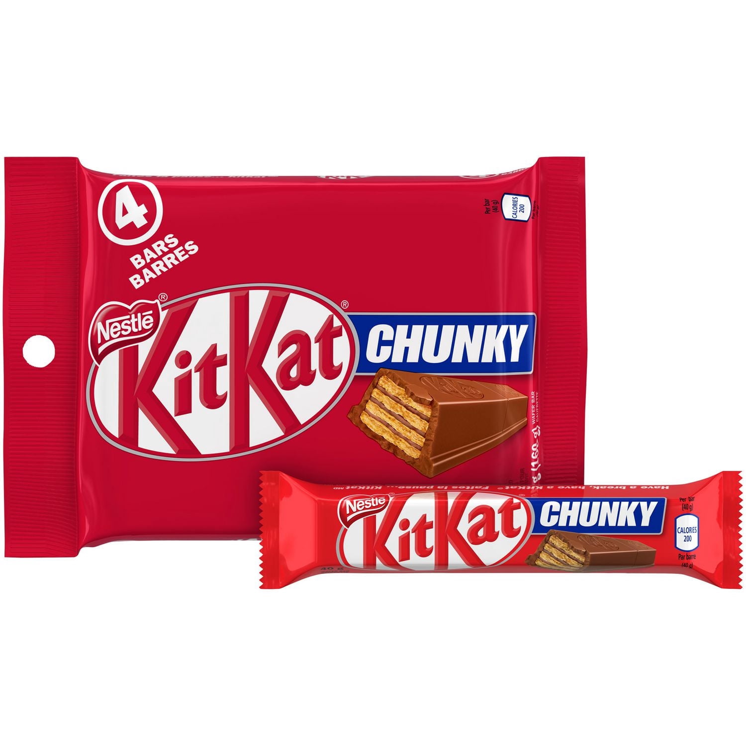 Kit Kat NESTLÉ® KITKAT® Chunky Milk, 2 Pack