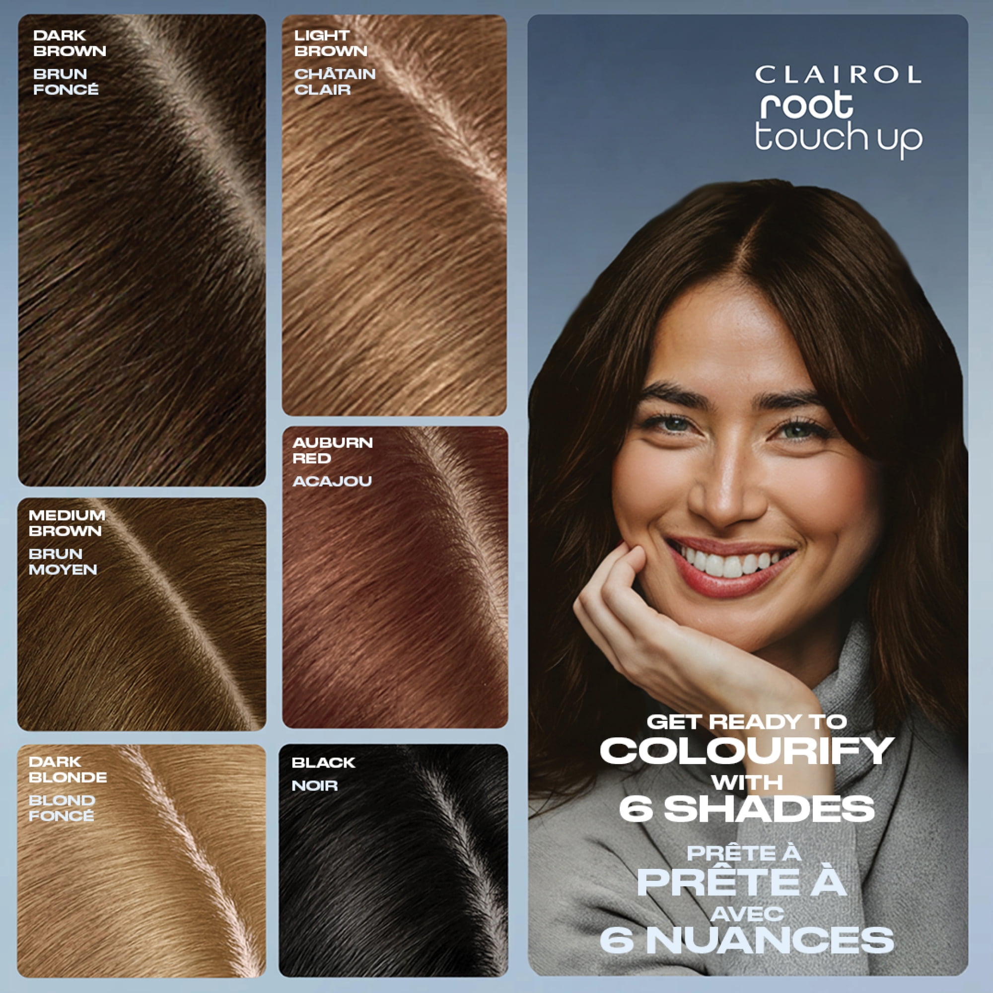 Vaporisateur Root Touch-Up de Clairol, Correcteur du gris, retouche-racines