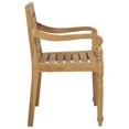 thumbnail image 5 of vidaXL Batavia Chairs with Cushions 8 pcs Solid Teak Wood, 5 of 5