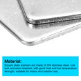 thumbnail image 4 of Uxcell Square Washer 10 Pack M8x25x25x2mm 304 Stainless Steel Square Plate Washers, 4 of 5