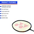 thumbnail image 4 of YONEX Nanoray Light 18i Graphite Badminton Racquet (Black), 4 of 5
