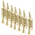 thumbnail image 2 of Miangastore 20 Pcs Mini Instrument de Musique en Plastique Modèle Noël Bricolage Ornement d'Instrument Cadeau de Fête, 2 of 8