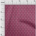 thumbnail image 1 of oneOone Cotton Poplin Fabric Leaves & Paisley Block Print Fabric BTY 42 Inch Wide, 1 of 4