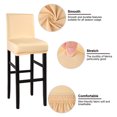 thumbnail image 3 of Stretch Bar Stool Cover for Bar Height Side Chair Slipcovers, 3 of 8