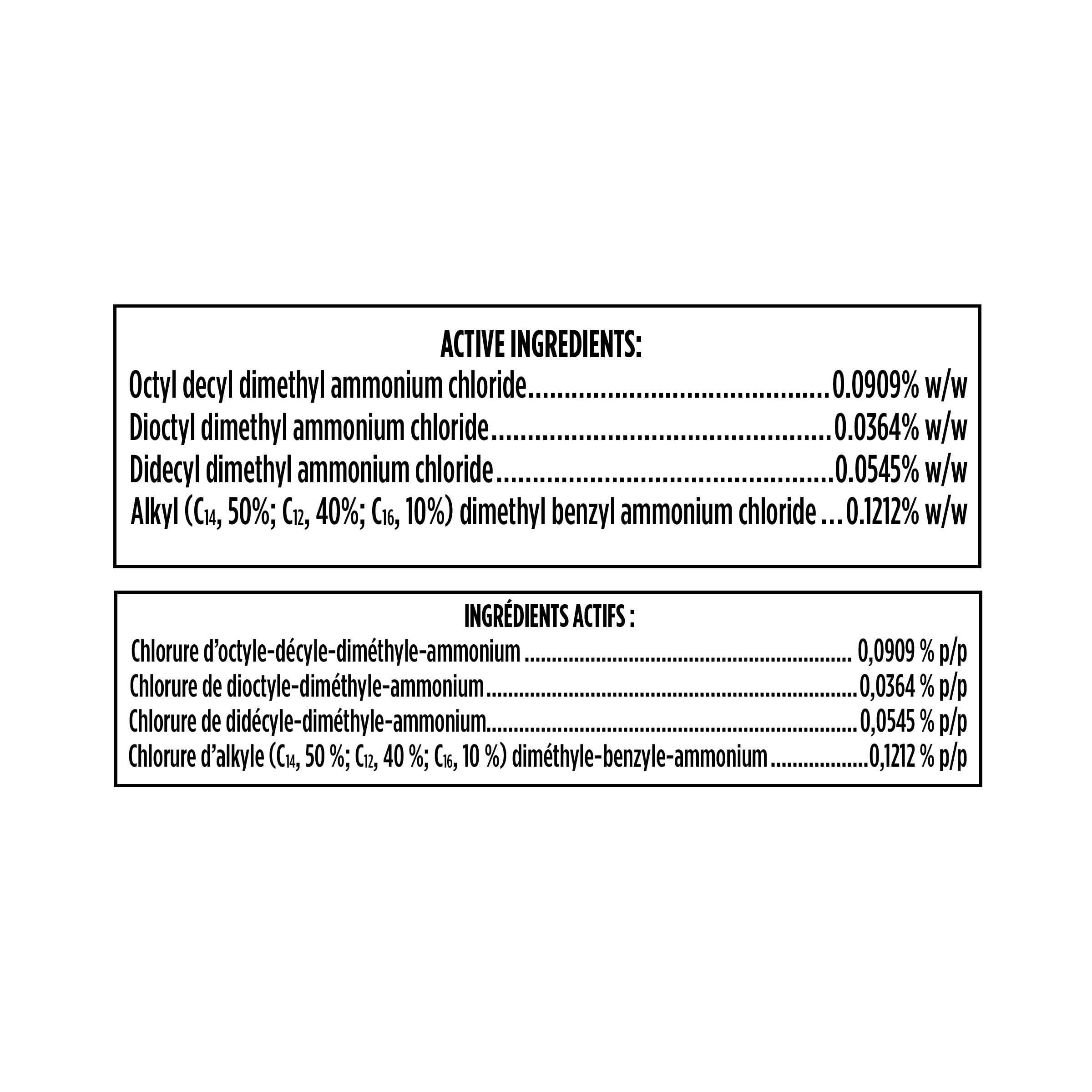 Great Value Disinfecting Wipes Fresh Scent