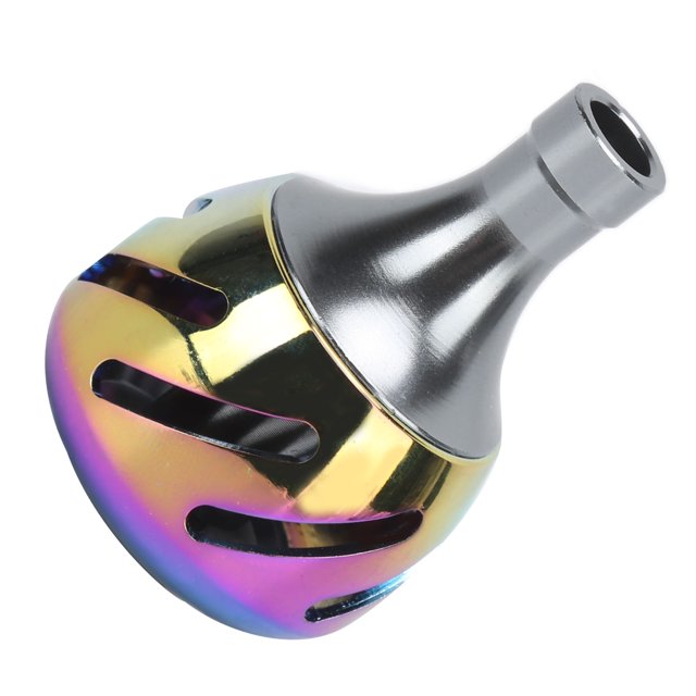 OTVIAP Pêche Puissance Bouton Poignée Bouton Tous les Accessoires de Pêche en Métal Coloré Remplacement, Bouton de Poignée de Moulinet, Accessoires de Pêche