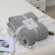 Cooling Blanket The New Coral Fleece Blanket Flannel Solid Color Office Lunch Break Blanket 39x59IN Rest Cooling Comforter Soft Throw Blankets for Couches for Home Sofa Chair Bed