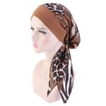 thumbnail image 1 of Turban Décontracté Ample à Imprimé pour Femmes, Bonnet de Chimiothérapie, Couvre-Chef contre le Cancer, 1 of 2