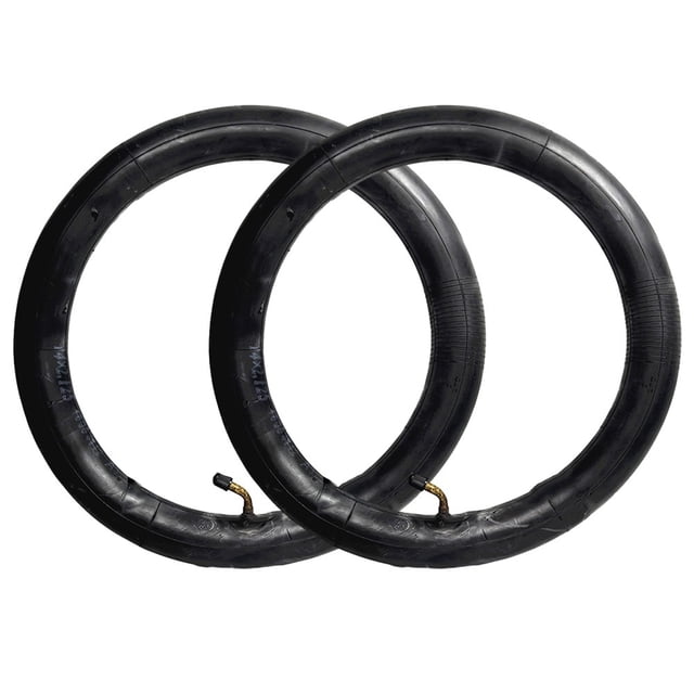 LEFU 2 Pack 14x2.125 Bike Tubes with Angled Valve, Replacement Thicker Bicycle Inner Tubes for 14 Inches Electric Scooters and Ebike
