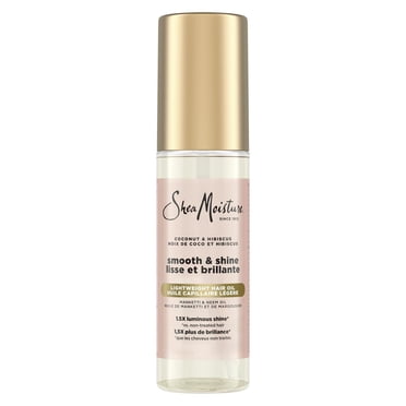 SheaMoisture Lightweight Hair Oil Smooth & Shine Coconut & Hibiscus, 97 ml