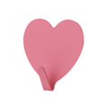 thumbnail image 1 of Feltree Crochet Autocollant Cœur Amour pour Femme en Acier Inoxydable Perle Crochet Autocollant en Forme de Cœur, 1 of 7