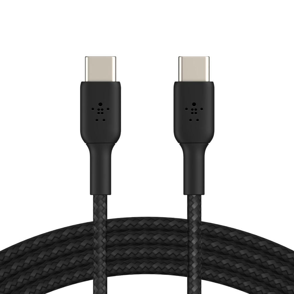 Câble USB-C vers USB-C à gaine tressée BOOST↑CHARGE