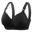 thumbnail image 3 of Timegard 2pc Bras for Women Ruched Adjustable Strap Full Support Wireless Comfy Everyday Bralette, 3 of 4