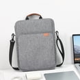 thumbnail image 4 of RRJ Laptop Bag, Lightweight Waterproof Polyester Shoulder Messenger Bag, 9.7-11 Inch Tablet Sleeve Case for Notebook Computer, Travel Office Work Commute, 4 of 6