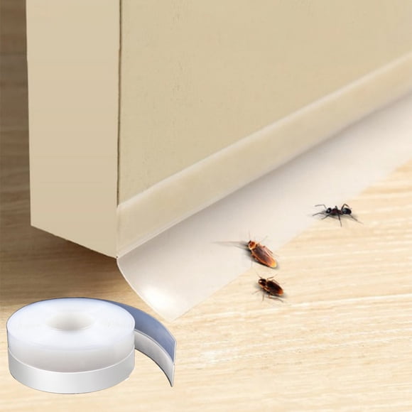 Dvkptbk Door Sealing Strip High Density Door Seals Insulating Tape Rolls for Insulating Door Frames Conditioners Self-Adhesive Sealing Weather Strips Whole Volume Kitchen & Dining