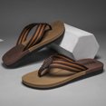 thumbnail image 5 of Wyzesi Slippers for Men Indoor and Outdoor with Arch Support foreign Trade Flip Flops for Men Beach Slippers for Men Summer Non External Wearing with Toe Winter Slippers for Men, 5 of 5