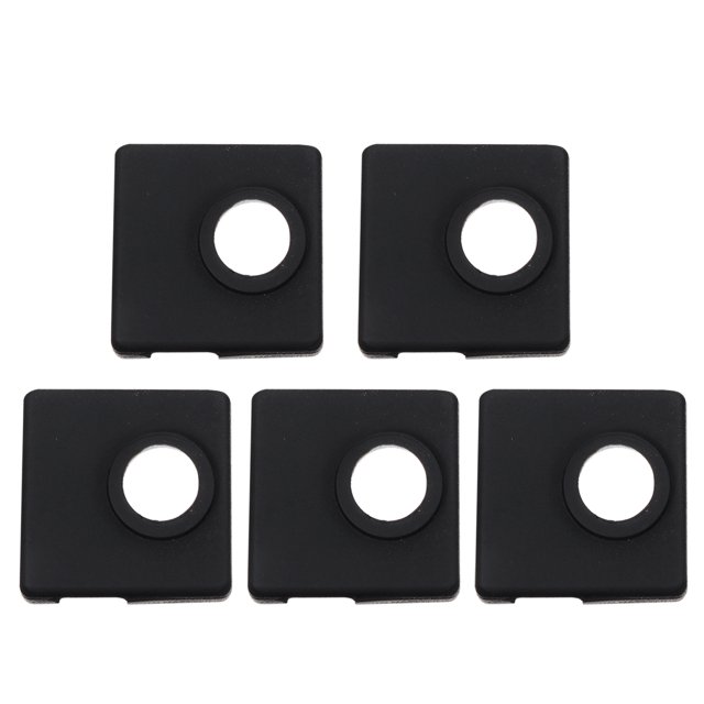 EeaseCA 5pcs Silicone Protective Case Cover 3D Printer MK8 Aluminum Heater Block