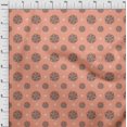 thumbnail image 3 of oneOone Cotton Cambric Fabric Floral Block Decor Fabric Printed BTY 56 Inch Wide, 3 of 4