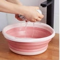 thumbnail image 1 of XZNGL Plastic Basin, Travel Folding Basin, Household Portable Washbasin, Laundry Basin, 1 of 3
