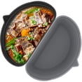 thumbnail image 1 of Slow Cooker Divider Liner for 6 QT Pot Leakproof Silicone Slow Cooker Divider Liner Reusable Heat Resistant Slow Cooker Liner Dishwasher Safe Kitchen Accessories, 1 of 9