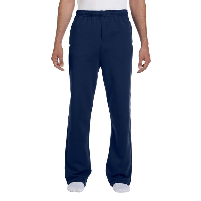 Jerzees Pantalon de Survêtement en Molleton à Fond Ouvert pour Adulte 8 oz - 974MP