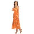 thumbnail image 2 of White Mark Robe Maxi à Imprimé Floral à Col en V pour Femmes, 2 of 6