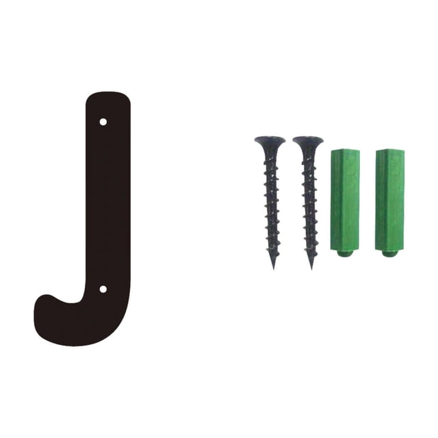RXIRUCGD Three-dimensional Iron Art Number Letters House Number Screw Home House Number Sign