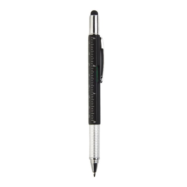 Outil Multifonction Règle Stylet Bille Tournevis Écran Tactile Stylo 7 en 1