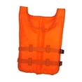 thumbnail image 2 of S SERENABLE Life Jacket Survival Suit Breathable Swim Vest for Surfing Kayaking Canoeing Orange, 2 of 9