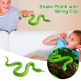 thumbnail image 3 of RYGRZJ Snake Prank with String Clip,Clip-on Snake Prank,Snake Prank with String, TPR Elastic Soft Realistic,DIY Snake Prank with String and Clips, Fun Prank Snake Toy, 3 of 8