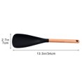 thumbnail image 3 of Salad Spoon 29cm Wooden Handle Multi-Functional Spoon for Nonstick Cookware Mixing and Scraping(1Pcs) Rkxzt, 3 of 5