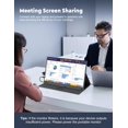 thumbnail image 4 of MagicRaven Portable Monitor, 15.6" 1080P FHD Laptop Screen Extender, Second Screen for Laptop/PC/Phones/PS45/X-Box with HDMI/USB C Port & Smart Cover - Open Box, 4 of 5