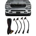 thumbnail image 5 of 4 Pcs Grille avant Fumée Lumières DEL Style Raptor pour Ram 1500 Exporté dans le Monde, 5 of 5