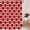 Red White+, variant on Hearts Valentine''s Day Shower Curtain Pink Black Hearts Holiday Bathroom Decor Curtain Love on White Backdrop Washable Durable Fabric Shower Curtain for Bathroom Decor 72x72 in
