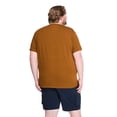 thumbnail image 3 of George Big Men's Stretch V-Neck T-Shirt, 3 of 6