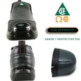 thumbnail image 2 of vangelo ASTM and CSA Approved Steel Toe Men Safety Shoe HELMUT-4 Puncture and Toe Protection Non-Slip Black Size 9.5W, 2 of 5